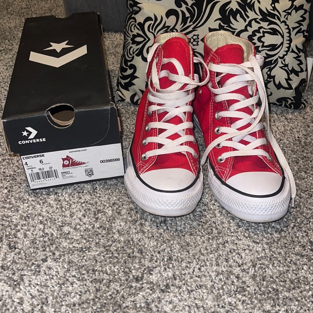 Red Chuck Taylor High Top